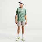 Playera de entrenamiento con gráfico Dri-FIT para niño talla grande Nike Multi