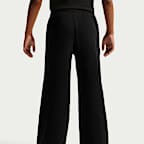 Nike Sportswear Studio Big Kids' (Girls') Fleece Open-Hem Pants