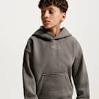 Sudadera con gorro oversized para niños talla grande Nike Sportswear Club Fleece