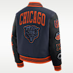 Chicago Bears Rivalries Collection Men's Nike NFL Full-Snap Varsity Jacket