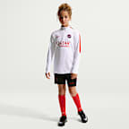 Paris Saint-Germain Strike Older Kids' Nike Dri-FIT Football Knit Drill Top