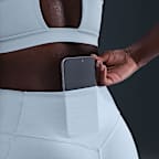 Damskie legginsy o pełnej długości z wysokim stanem bez przedniego szwu Nike Universa