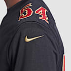 Fred Warner San Francisco 49ers Rivalries Collection Men's Nike Dri-FIT NFL Limited Jersey