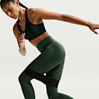 Nike Universa Women's High-Waisted 7/8 Leggings with No Front Seam