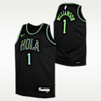 Victor Wembanyama San Antonio Spurs City Edition Nike NBA Swingman Trikot für ältere Kinder