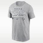Playera Nike de la MLB para hombre de los Tampa Bay Rays 2026 World Series Participant Authentic Collection