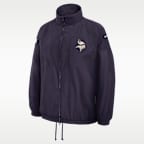 Minnesota Vikings Rivalries Collection Women's Nike NFL Oversized Full-Zip Jacket