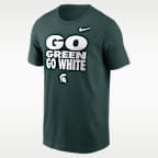 Michigan State Sideline Slogan Men's Nike Dri-FIT College Long-Sleeve T-Shirt