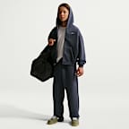 Nike Standard Issue Big Kids' Therma-FIT Brushed Fleece Full-Zip Hoodie