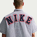 Nike Life Men's Short-Sleeve Button-Down Top