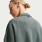 Nike 24.7 ImpossiblySoft Women's Dri-FIT Oversized 1/2-Zip Top