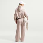 Nike Studio Fleece Medium Weight Women's Mid-Rise Wide-Leg Trousers