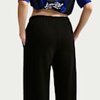 Nike Studio Fleece Lightweight 'French Terry' Women's Mid-Rise Wide-Leg Trousers
