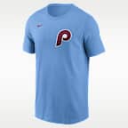 Kyle Schwarber Philadelphia Phillies Men's Nike MLB T-Shirt
