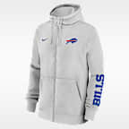 Buffalo Bills Club Men's Nike NFL Full-Zip Hoodie