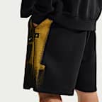Los Angeles Lakers Standard Issue Nike Men's Fleece Basketball Shorts