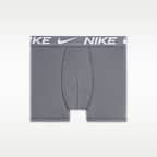 Nike Dri-FIT Essentials Big Kids' Printed Boxer Briefs (3-Pack)