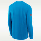 Carolina Panthers Team Issue Men's Nike Dri-FIT NFL Long-Sleeve T-Shirt