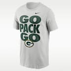 Playera Nike de la NFL para hombre Green Bay Packers Essential