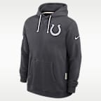 Sudadera con gorro sin cierre Nike Dri-FIT de la NFL para hombre Indianapolis Colts Rivalries Collection Sideline