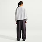 Nike Studio Kalın Fleece Kadın Oversize Crew Üst