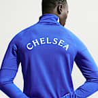 Playera de entrenamiento de fútbol de tejido Knit Nike Dri-FIT para hombre Chelsea FC Strike