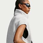 Veste sans manches ample Nike Pregame Fleece pour femme