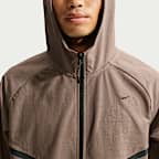 Nike Tech Men's Shori Knit Full-Zip Windrunner Jacket
