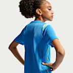 Brazil Academy Pro Older Kids' Nike Dri-FIT Football Short-Sleeve Knit Top