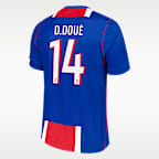 Jersey de futbol Nike Dri-FIT de Désiré Doué del Paris Saint-Germain local 2026/27 Stadium para hombre