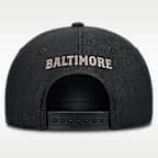 Gorra Nike de la MLB ajustable con estructura A-Frame para hombre Orioles de Baltimore Cooperstown Rise