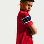 Norway 2026/27 Match Home Older Kids' Nike Aero-FIT Football Authentic Jersey