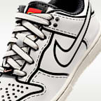 Tenis para niños de preescolar Nike Dunk Low x LEGO® Collection