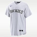 MLB Colorado Rockies (Kris Bryant) Men's Replica Baseball Jersey