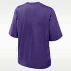 LSU Arch Over Logo Boxy Women's Nike College T-Shirt