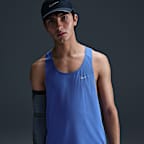Playera sin mangas de running Dri-FIT para hombre Nike Fast