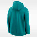 Sudadera con gorro sin cierre Nike de la NFL para hombre Miami Dolphins Club Logo