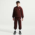 Sudadera con gorro sin cierre para niños talla grande Nike Sportswear Club Fleece