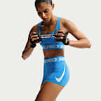 Shorts de ciclismo de tiro medio de 8 cm para mujer Nike Pro