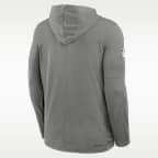 Playera de manga larga Nike Dri-FIT de la NFL con gorro para hombre Buffalo Bills Alt