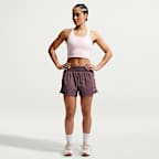 Nike One Women's Dri-FIT Brief-Lined High-Waisted 5" Shorts