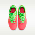 Tacos de fútbol para terrenos múltiples para niño talla grande Nike Jr. Phantom 6 Low Academy "Erling Haaland"