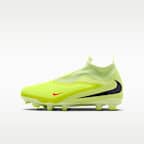 Nike Jr. Phantom 6 High Academy Older Kids' Multi-Ground Football Boot