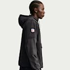 San Francisco 49ers Rivalries Collection Sideline Anorak Men's Nike NFL 1/2-Zip Hooded Jacket