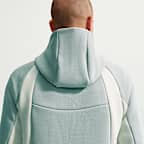 Nike Tech Men's Color-Block Full-Zip Fleece Windrunner Jacket