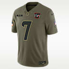 Jersey para hombre Nike Dri-FIT de la NFL Limited C.J. Stroud Houston Texans Salute to Service