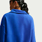 Nike Studio Fleece Medium Weight Women's Oversized Cropped Polo