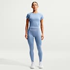 Nike Pro Seamless 7/8-Leggings mit hohem Bund (Damen)