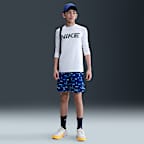 Shorts Dri-FIT para niño talla grande Nike Multi
