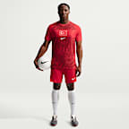 Replika pánských domácích fotbalových kraťasů Nike Dri-FIT Turecko 2026 Stadium